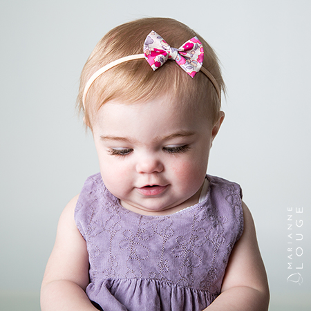 Bandeau de bébé rouge, bandeaux de bébé en nylon, bandeau de nouveau-né,  bandeau de fleur, bandeau de Noël rouge, taille unique bandeaux de bébé  fille -  France