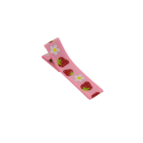 Barrette anti-glisse fraises, barrette petite fille, fille