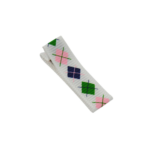 Barrette bébé anti-glisse losanges