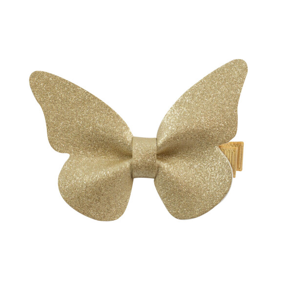 Barrette papillon or