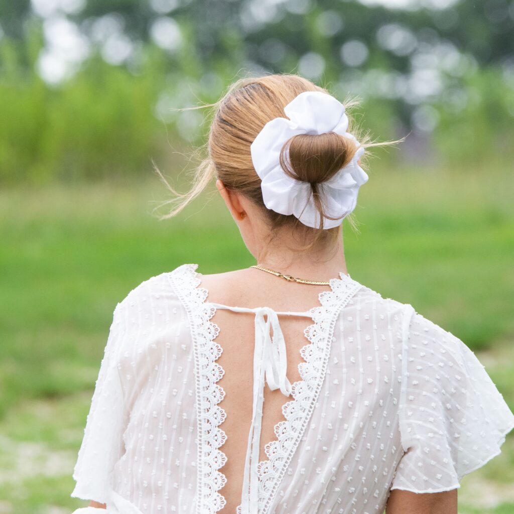 Bandeau/chouchou bébé/fille/femme Gaze de coton (Coloris au choix