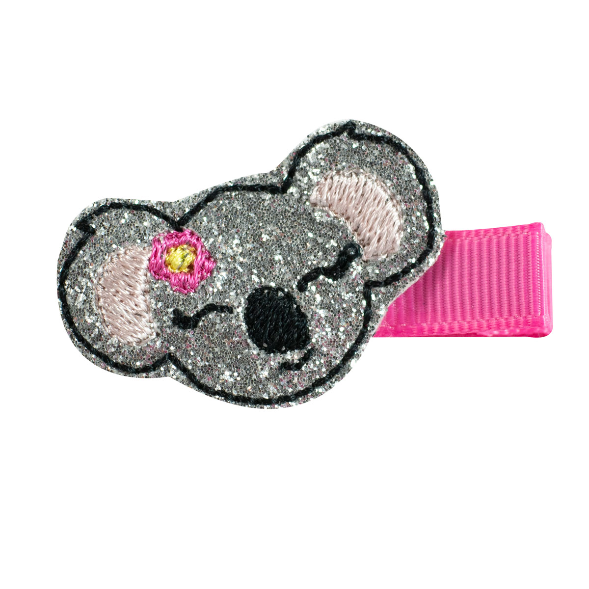 Barrette clic-clac paillettes filles, barrette cheveux anti glisse