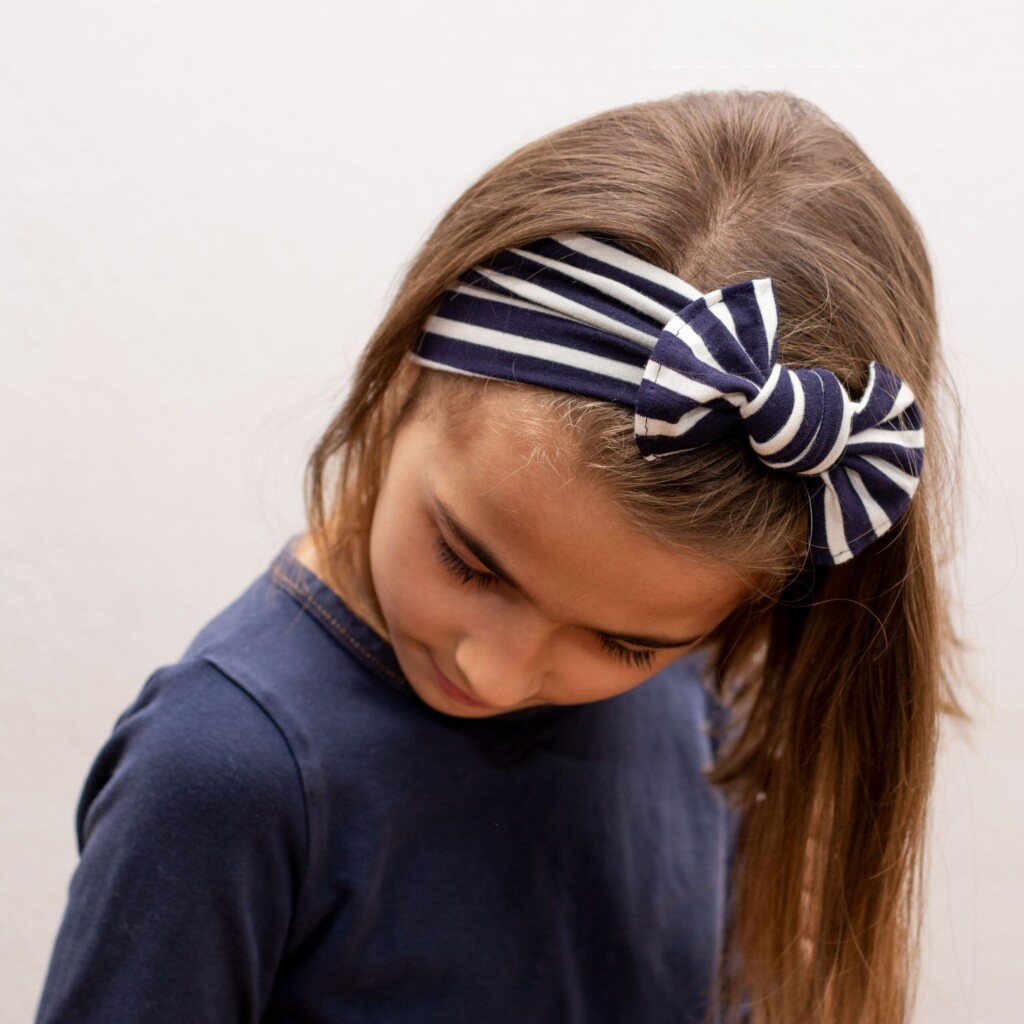 Bandeau bébé bleu marine, bandeau fille fleur bleu marine, bandeau bébé  fille, bandeau nouveau-né, bandeaux bébé, noeuds pour cheveux bleu marine, bandeau  bébé -  France