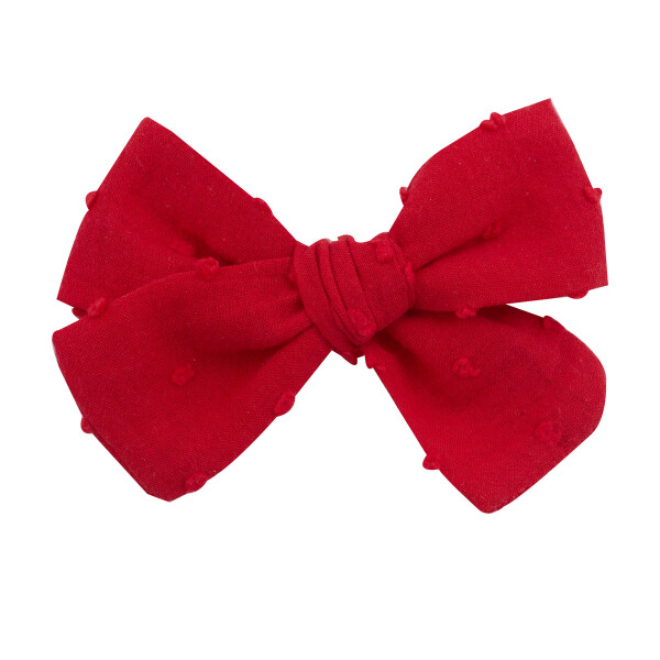 barrette-enfant-noeud-rouge-plumetis