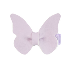 Barrette papillon violet