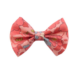 Barrette noeud Liberty Betsy Peach