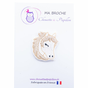 Broche cheval