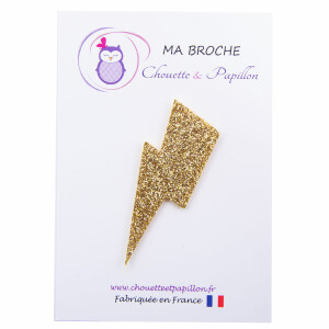 Broche éclair