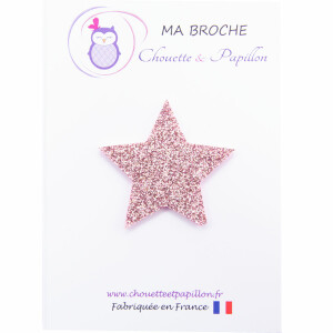 Broche étoile