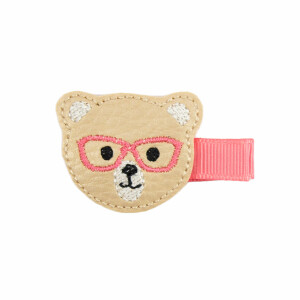 Barrette ourson studieux