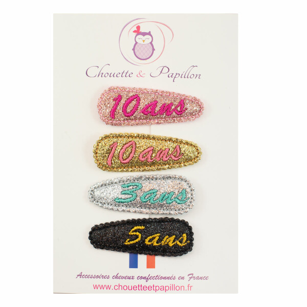 barrette clic clac age enfants