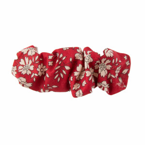 Barrette chouchou Liberty Capel rouge