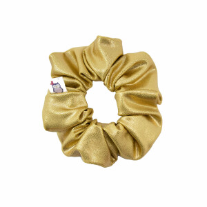 Chouchou mini glitter or