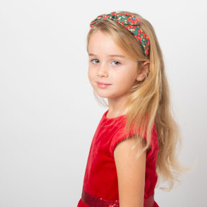 Serre-tête noeud Liberty wiltshire bouteille or