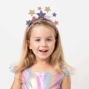 Serre-tête enfant féerique étoiles