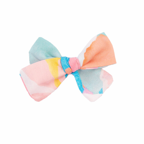 barrette noeud fille sorbet