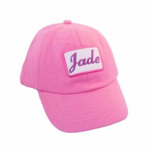 Casquette enfant rose arc en ciel