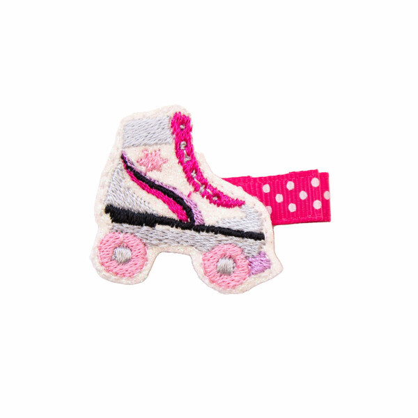 barrette fille patin a roulettes