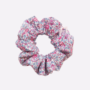 Chouchou mini Liberty Katie and Millie fuchsia