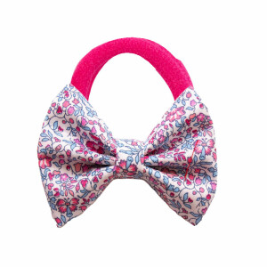 Elastique cheveux fille liberty katie and millie fuchsia