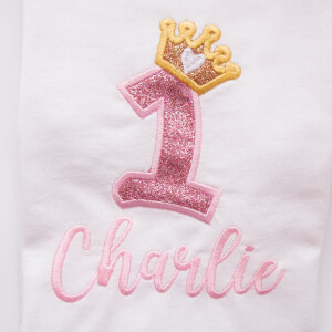 T-shirt chiffre Anniversaire Princesse