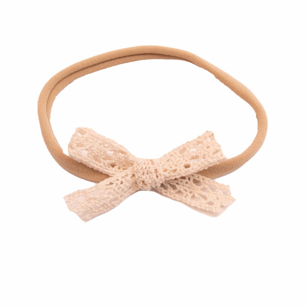 bandeau bebe ceremonnie dentelle