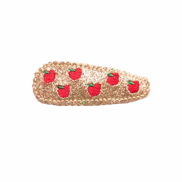 barrette clic clac petites pommes