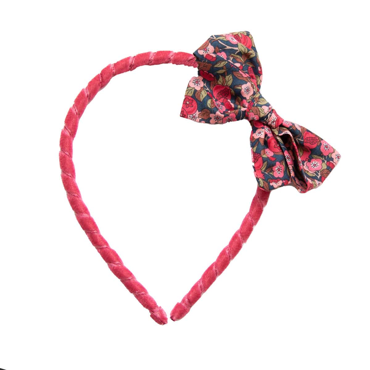 Serre-tête enfant double gaze - Barrette Coquette