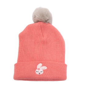 Bonnet enfant motif brodé