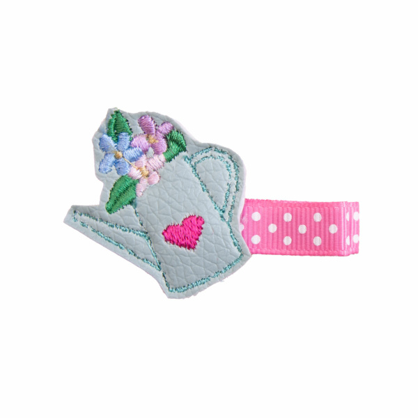 barrette enfant arrosoir retro