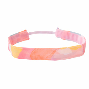 Bandeau de sport anti glisse peinture multicolore