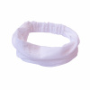 bandeau enfant fichu blanc plumetis