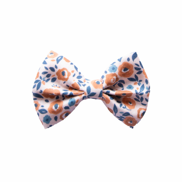 barrette fille noeud fleurs victoria