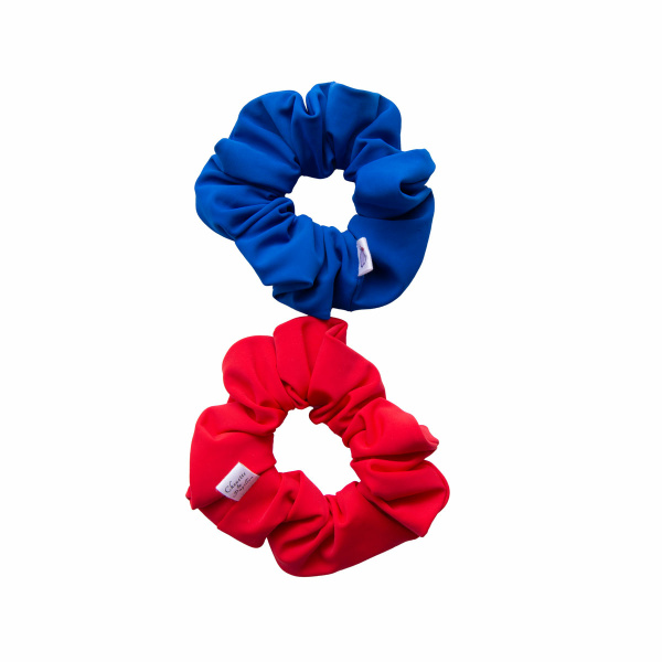 chouchou enfant maillot de bain rouge bleu