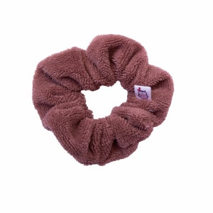 Chouchou éponge de bambou chocolat