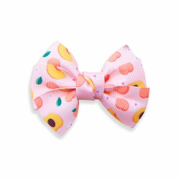 barrette bebe fille noeud fruits