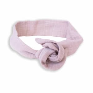 Bandeau flexible en double gaze effet lin – Femme & enfant