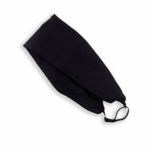 Bandeau réglable noir Jersey extensible