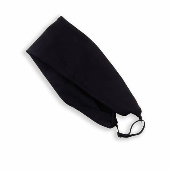 bandeau jersey femme noir