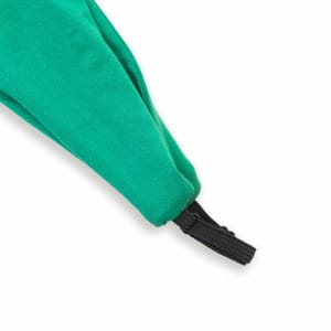 Bandeau vert femme et enfant – jersey extensible réglable