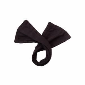 Twister à chignon noir