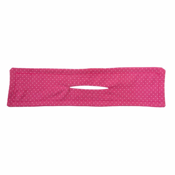 twister chignon magique rose pois enfants