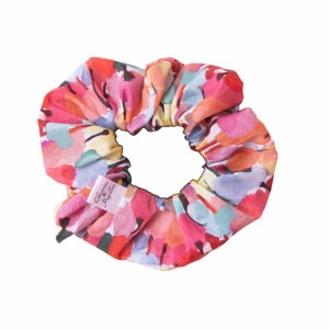 Chouchou fille motifs ballons colorés