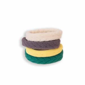 Pack élastiques cheveux résistants femme – Tons de Terre