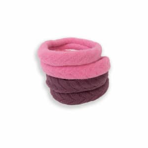 Pack “Nuances Sucrées” – Élastiques cheveux résistants