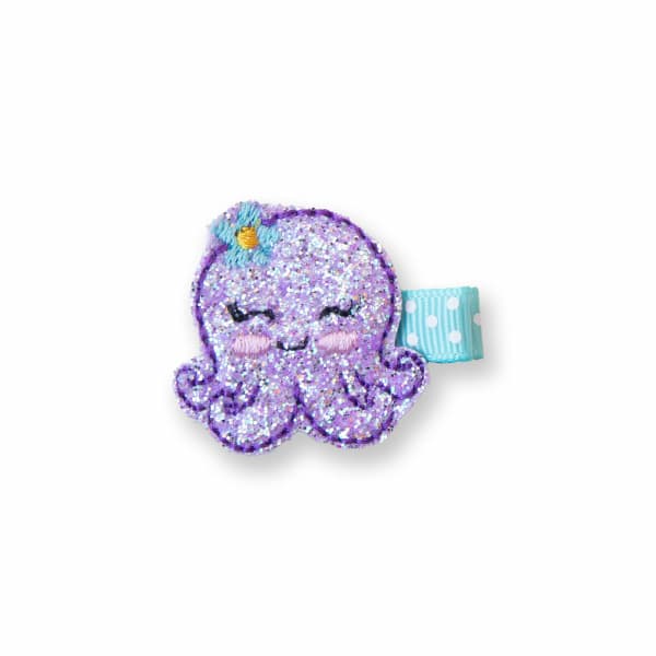 Barrette-anti-glisse-enfant-pieuvre-violette-et-bleu