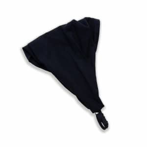 Bandeau fichu noir – réglable et évolutif