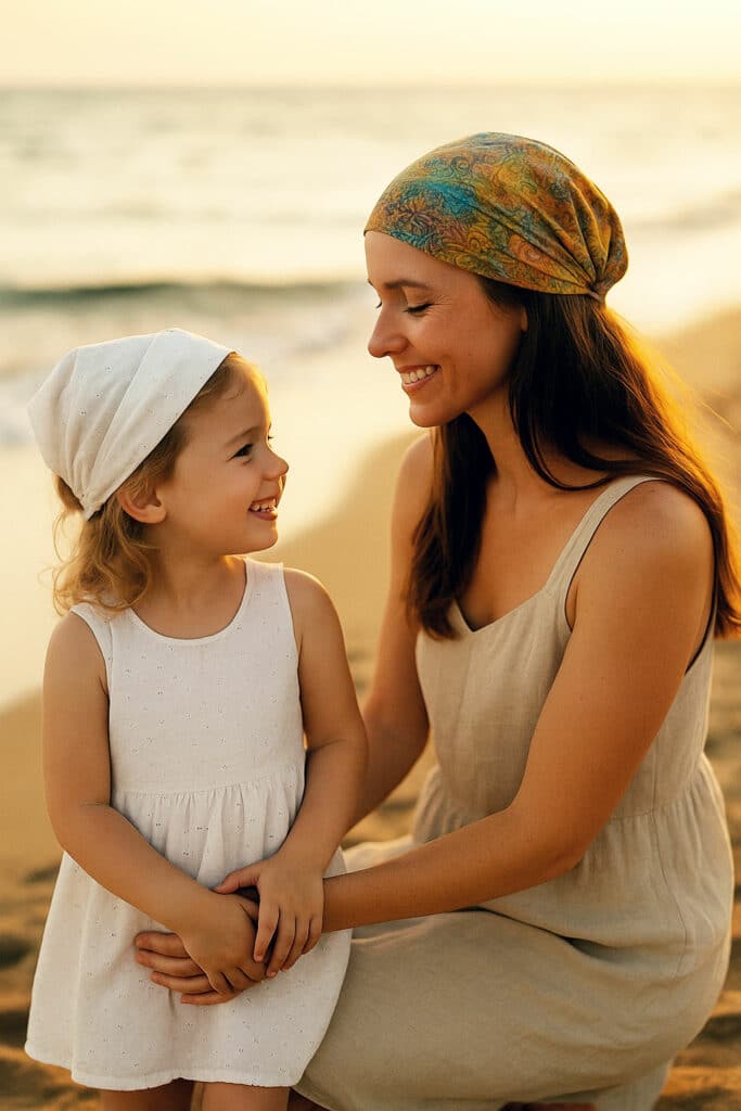bandeaux fichus maman enfant
