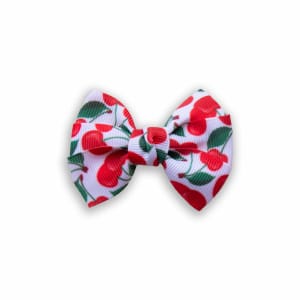 Barrette noeud cerises offerte dès 20 euros d’achat