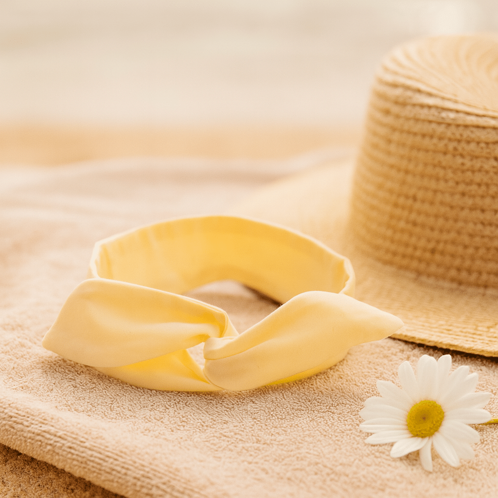 bandeau-flexible-fille-jaune-